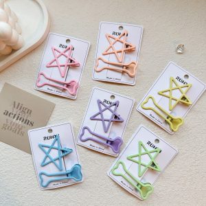 Зажимы-уточки в коробочной упаковке