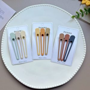 Набор зажимов уточек в пастельных земляных тонах Моранди