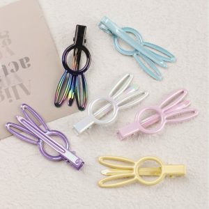 Зажимы-уточки с голографическим эффектом