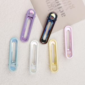 Зажимы-уточки с голографическим эффектом