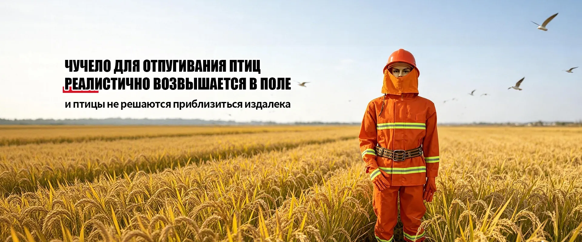 Шест для отпугивания птиц-banner2