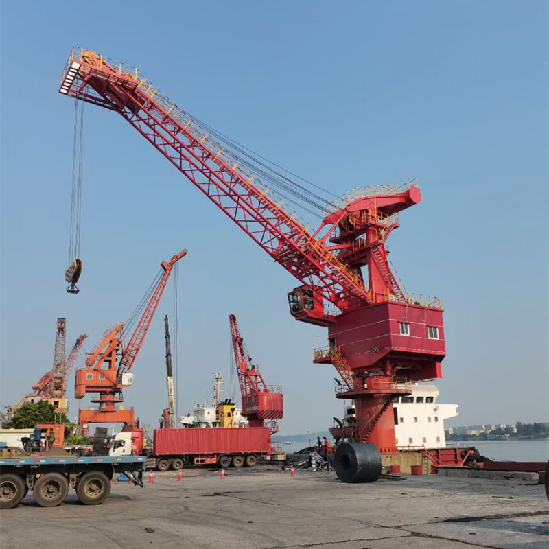 Стационарный портальный кран