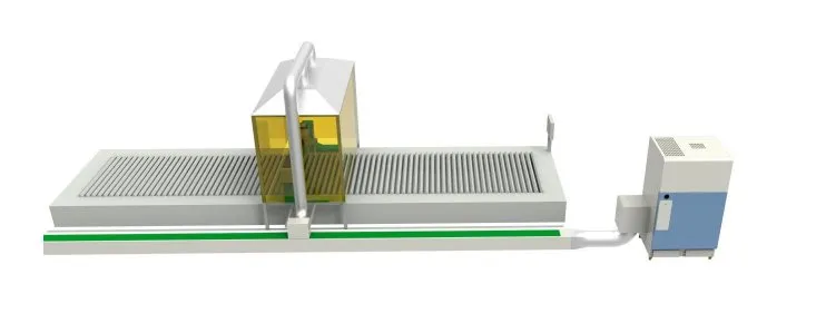 (Лазерный пылеуловитель для открытого лазерного резака)