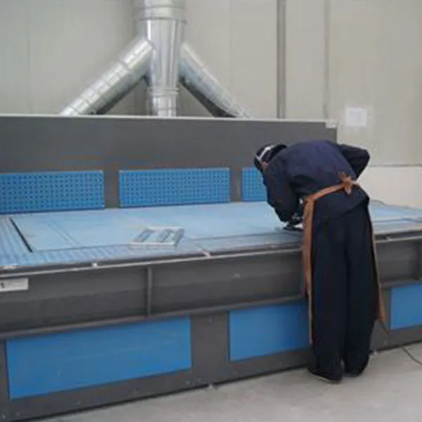 Бесприводной шлифовальный стол с системой пылеудаления