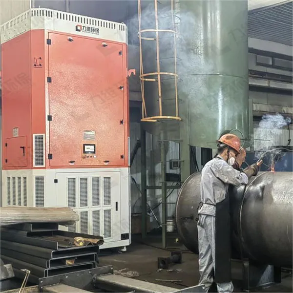 Вытяжная башня для сварного дыма с верхним забором воздуха