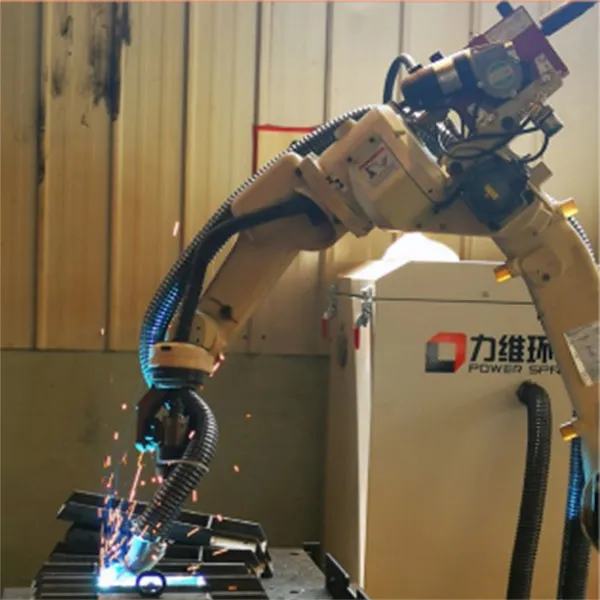 Интегрированная система пылеулавливания на сварочном горелке робота