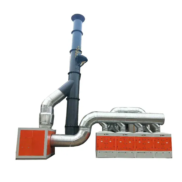 Централизованная система очистки воздуха от пыли