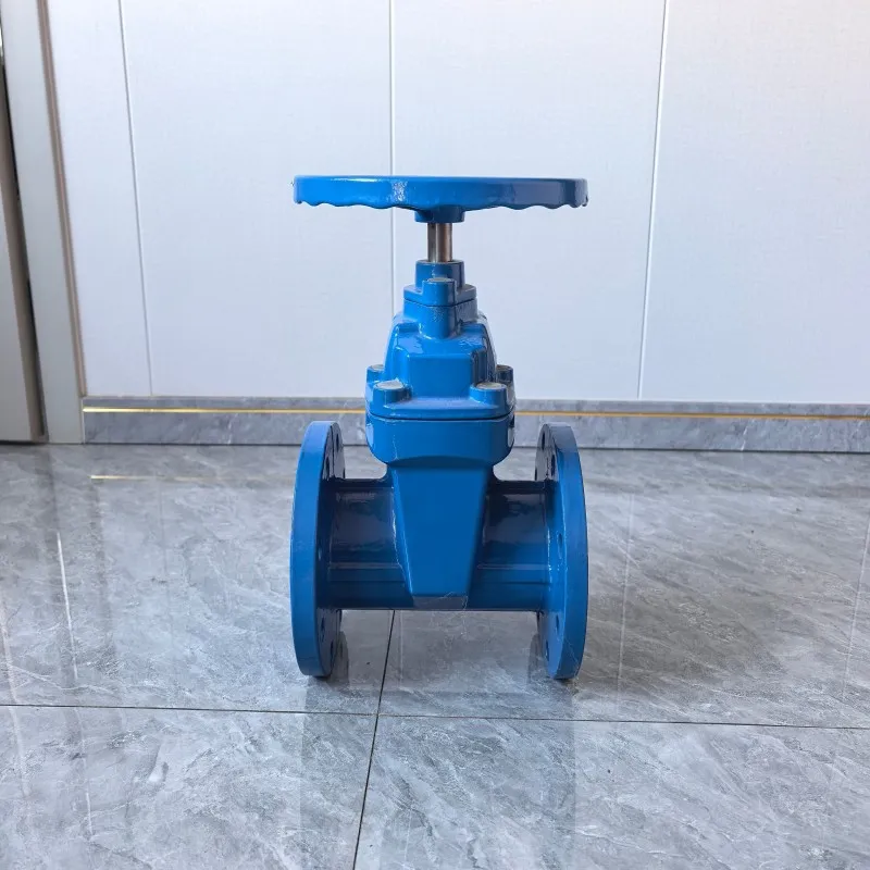 Задвижка с выдвижным шпинделем и мягким уплотнением