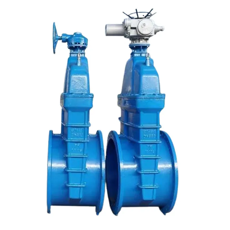 Задвижка с мягким уплотнением конического зубчатого колеса（Z545X-10/16Q）