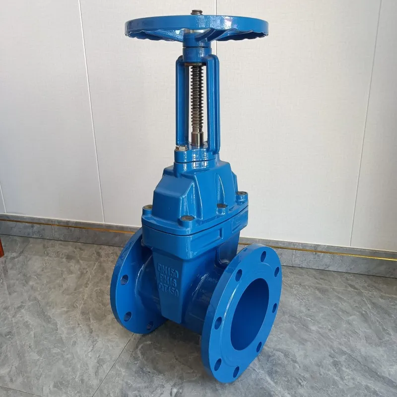 Задвижка с невыдвижным шпинделем и мягким уплотнением