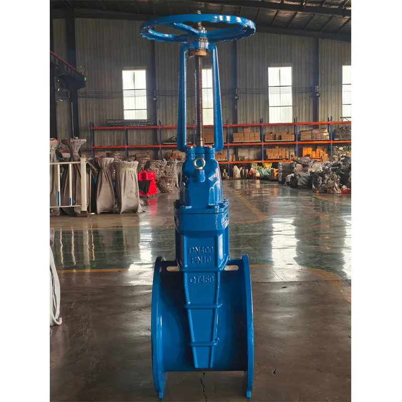 Задвижка с невыдвижным шпинделем и мягким уплотнением