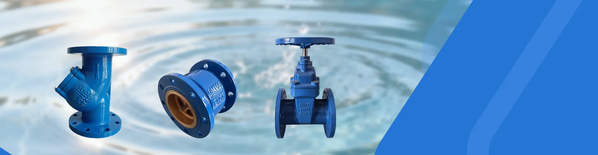 Фланцевый запорный клапан