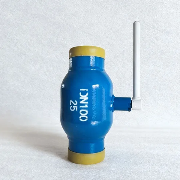 Сварной шаровой кран с рычажным управлением