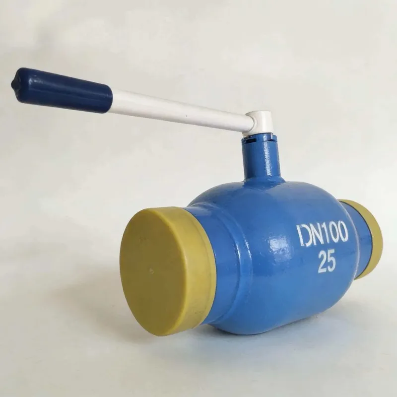 Сварной шаровой кран с рычажным управлением