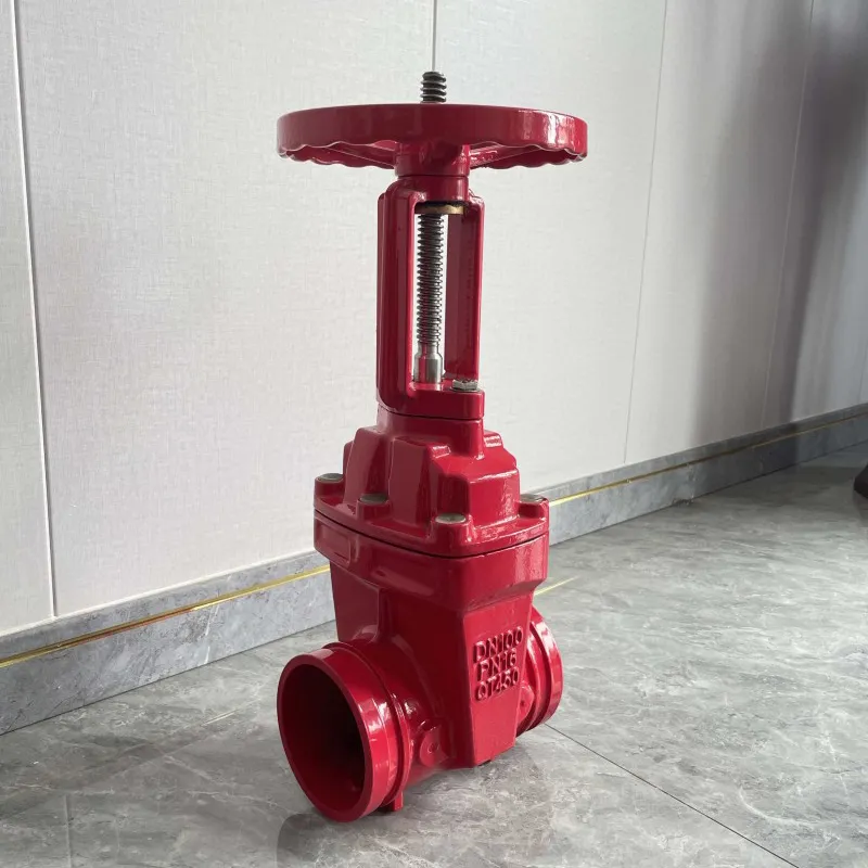 Траншейная задвижка с мягким уплотнением