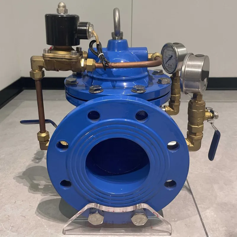 Электроприводной регулирующий клапан