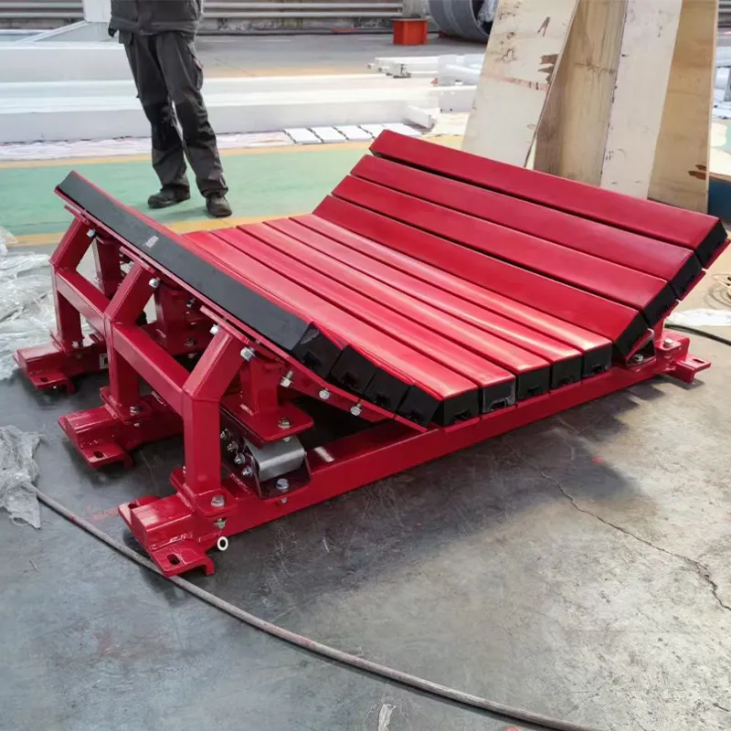 Амортизирующие системы для конвейерных лент