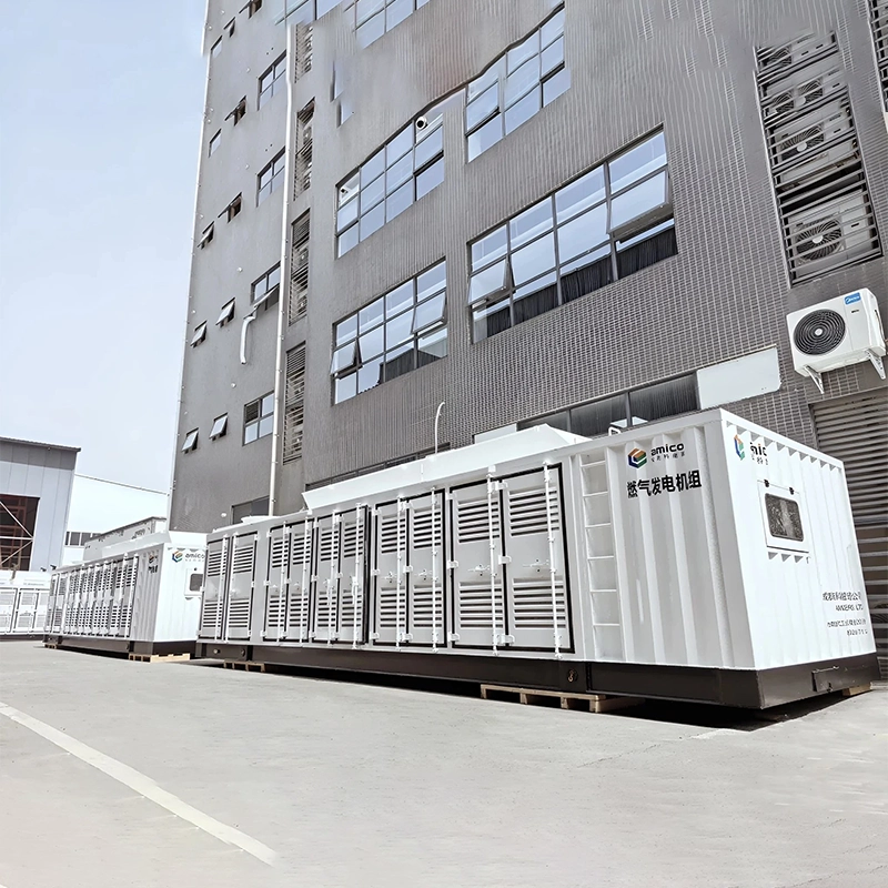 1200kW 컨테이너형 가스 발전기 세트