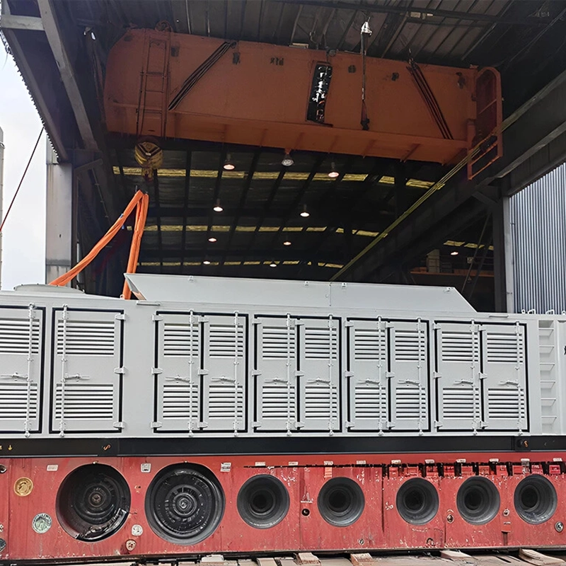 1200kW 방음 천연가스 발전기 세트