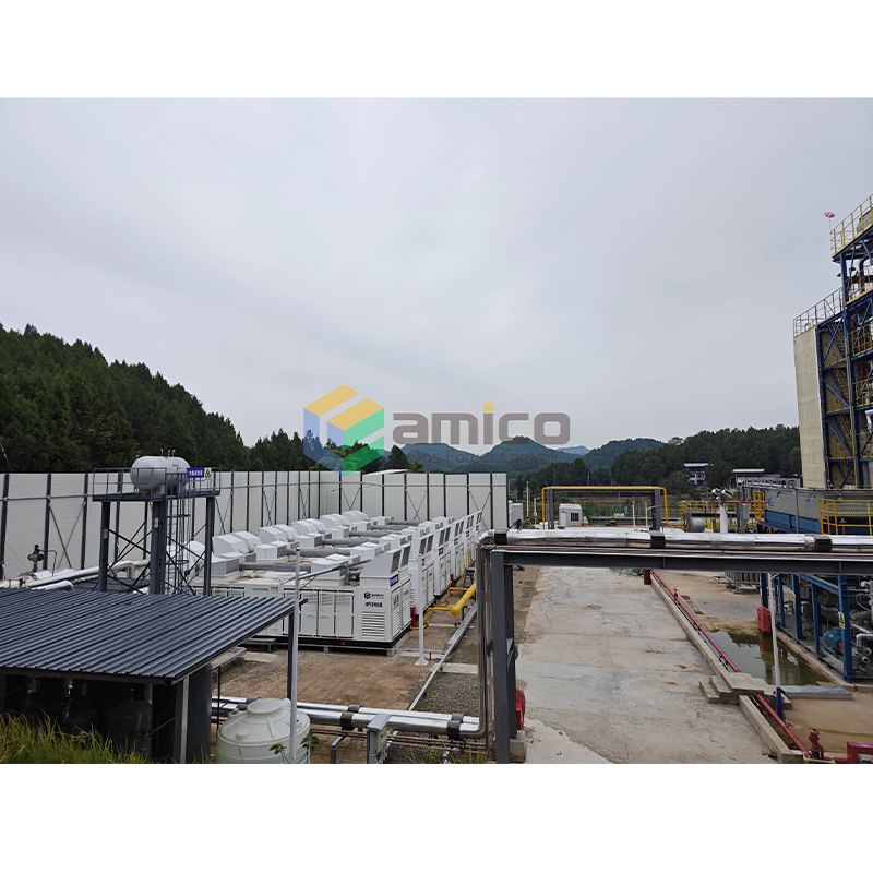 1200kW 방음 천연가스 발전기 세트