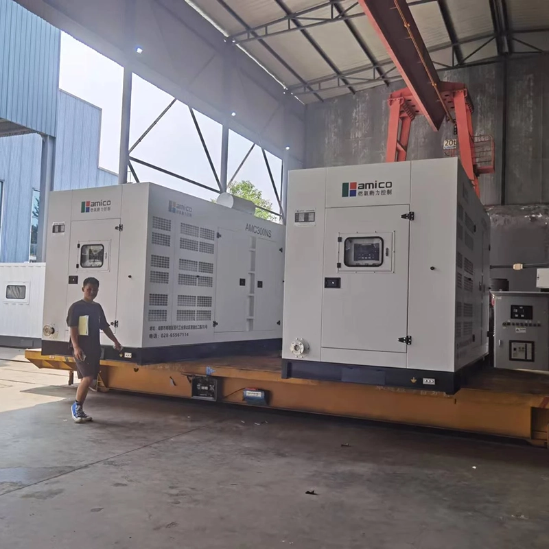 300kW 컨테이너형 가스 발전기 세트