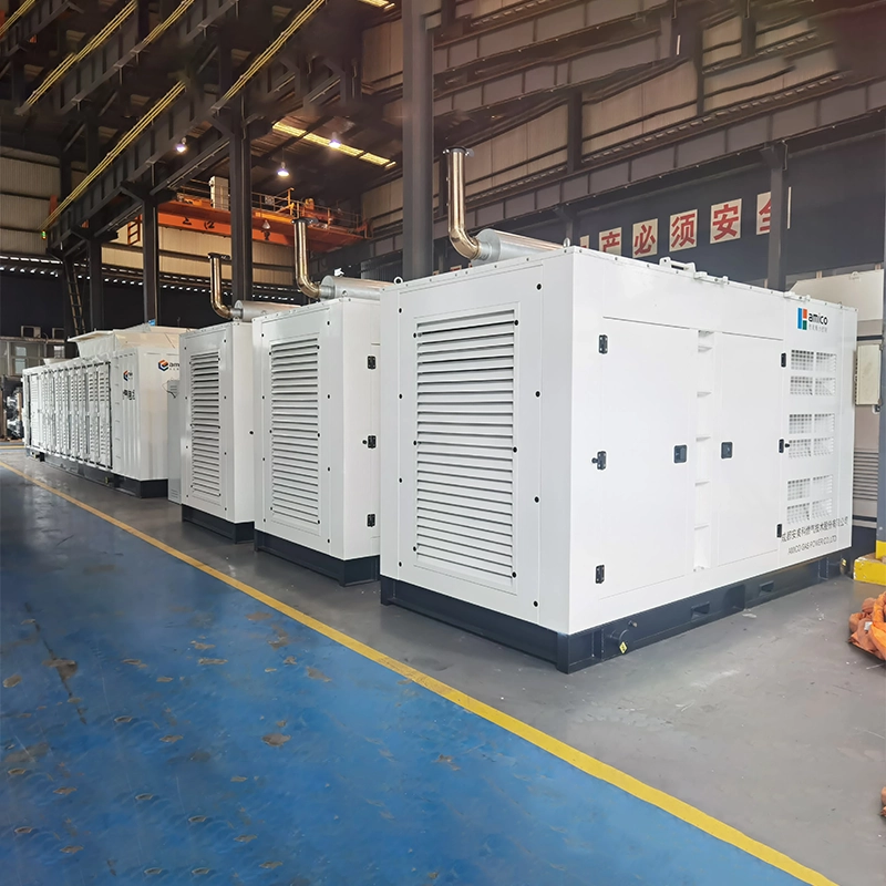 300kW 컨테이너형 가스 발전기 세트