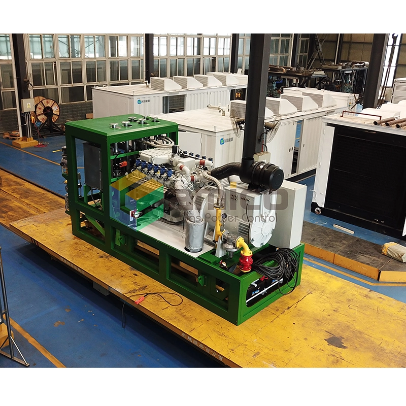 560kW 개방형 바이오가스 발전기 세트 560kW 개방형 열병합발전소