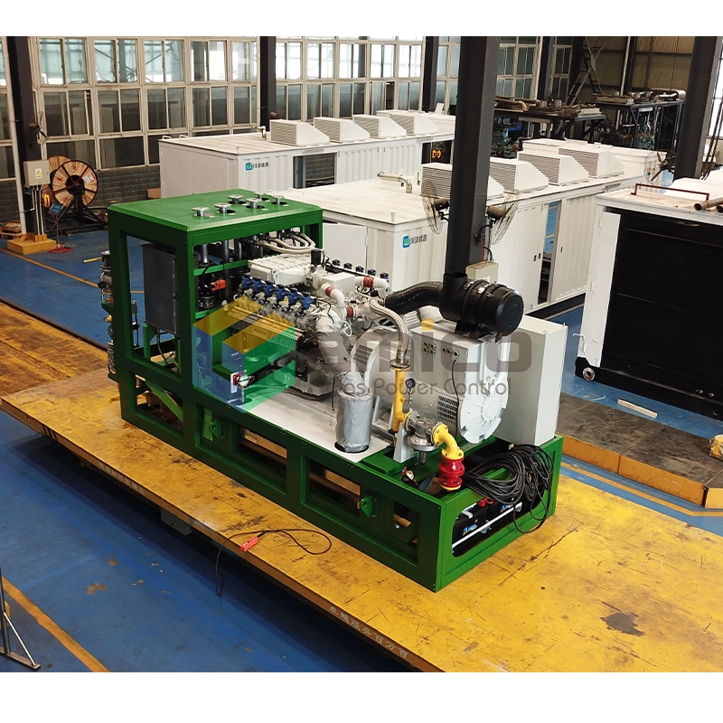 560kW 개방형 바이오가스 발전기 세트 560kW 개방형 열병합발전소