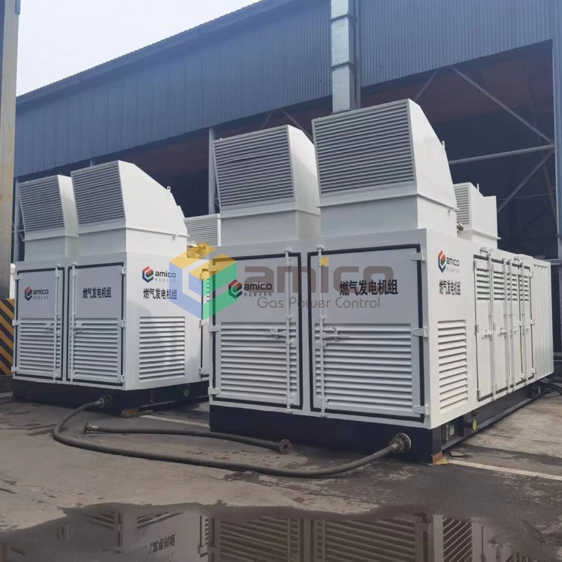 600kW 방음가스 발생기 세트