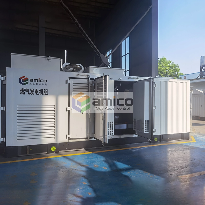600kW 방음가스 발생기 세트