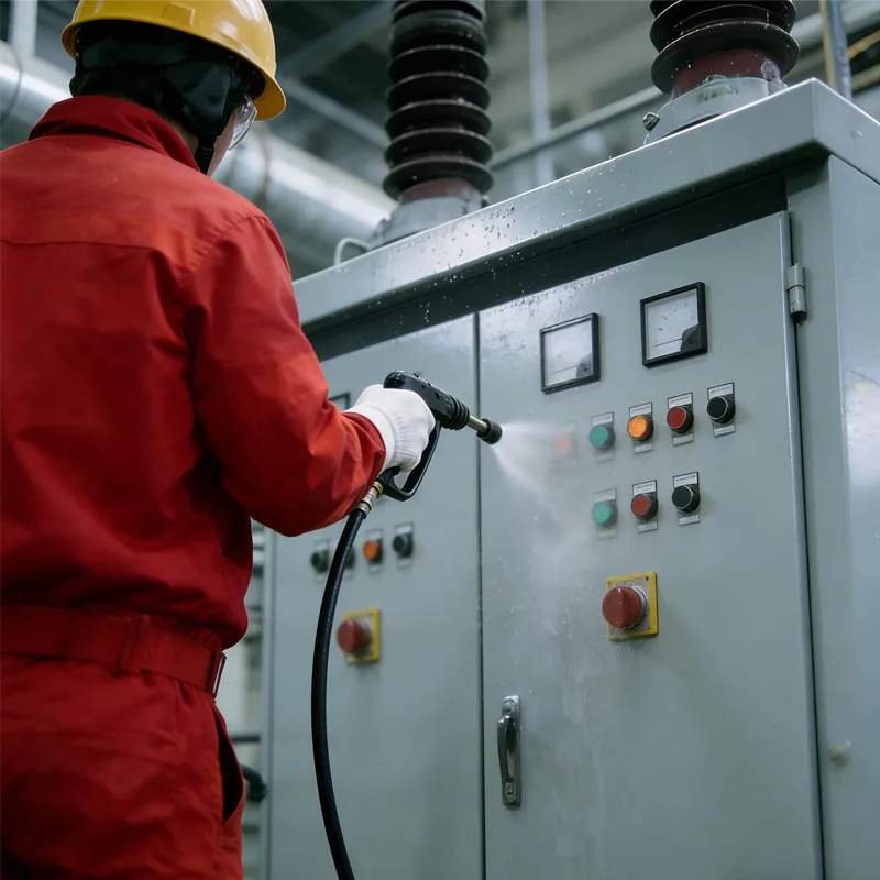 Изолирующий очиститель для электрооборудования JCD-016 | Безопасная чистка под напряжением до 25 кВ | Негорючий | Высокая диэлектрическая прочность