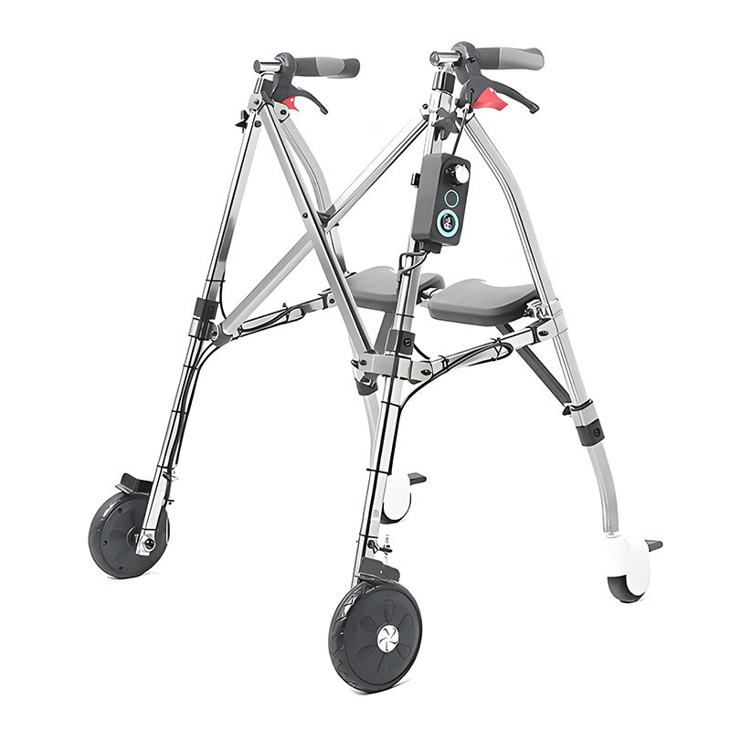 YSW7015 Ходунки-роллатор с магнитной регулировкой скорости и складной конструкцией