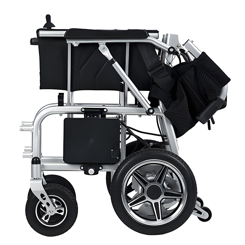 Алюминиевое складное электрическое кресло-коляска YSE124