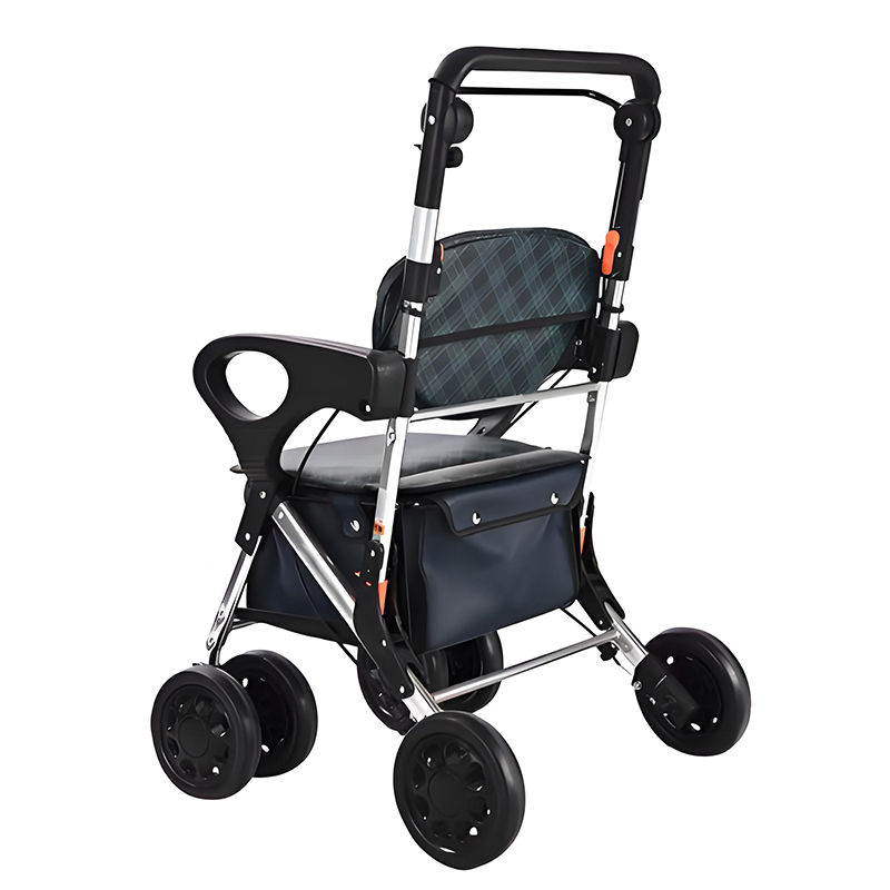 Алюминиевый складной ходунок-роллатор YSW7013