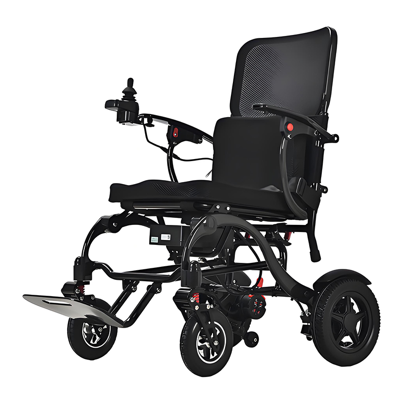 Легкое складное электрическое кресло-коляска YSE140 из углеродного волокна