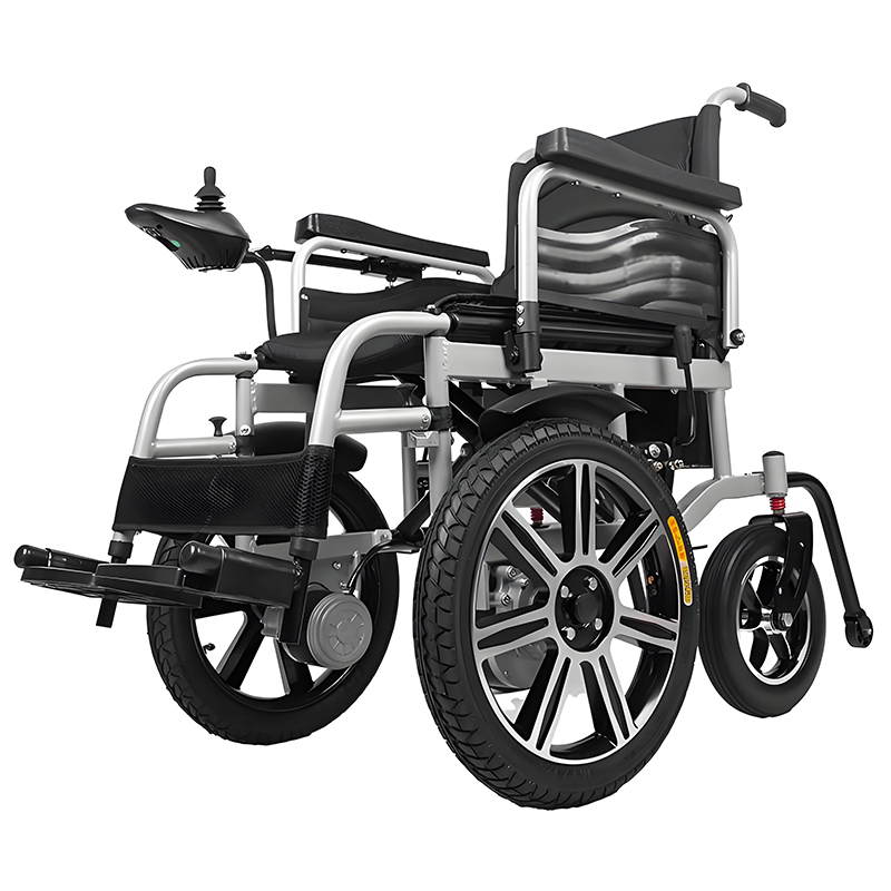 Электрическое кресло-коляска N1010 с передним приводом и повышенной проходимостью