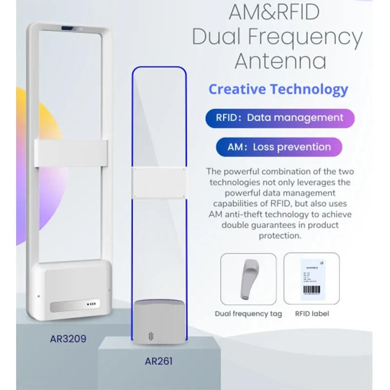 Двухчастотные ворота AM+RFID, рекомендованные для магазинов обуви и одежды!