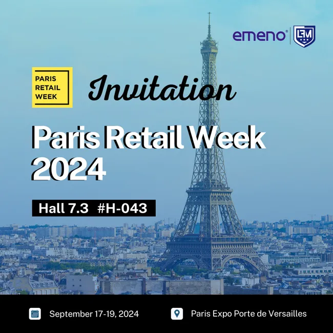 Присоединяйтесь к нам на Парижской неделе розничной торговли 2024!