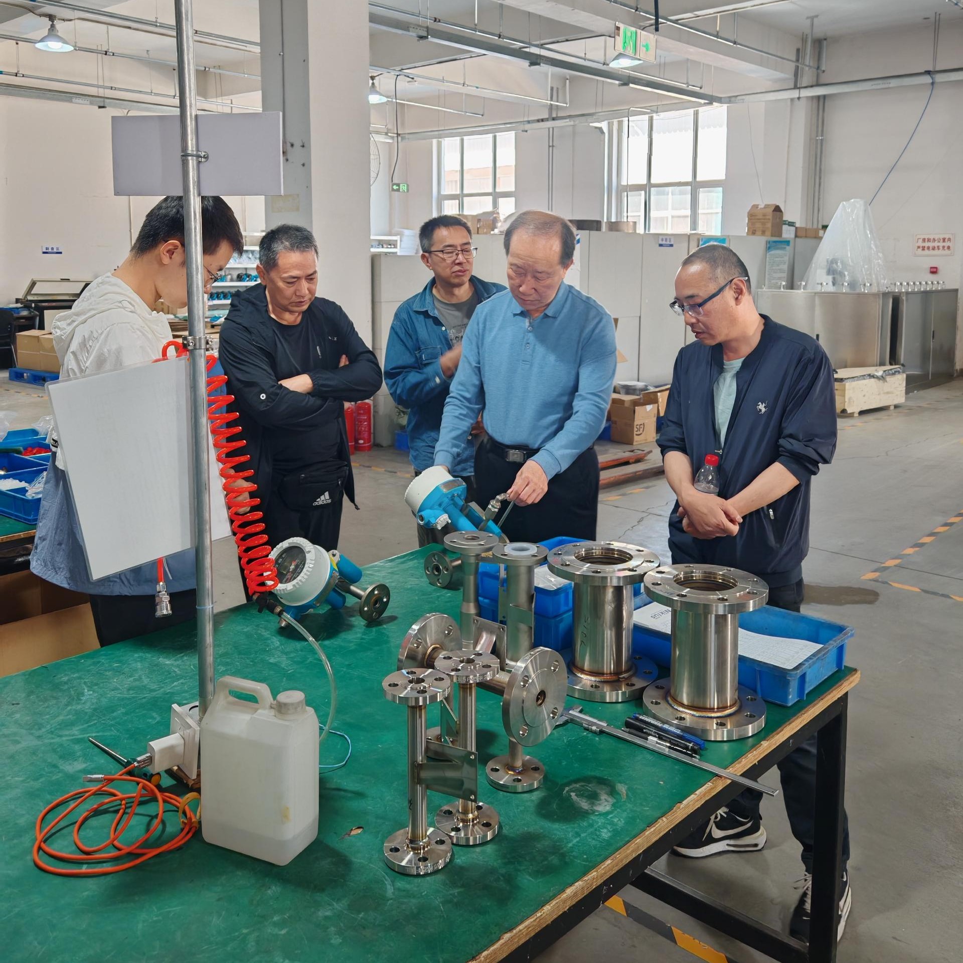 Эксперты Sinopec посетили Мяосытэ для инспекции и обмена опытом