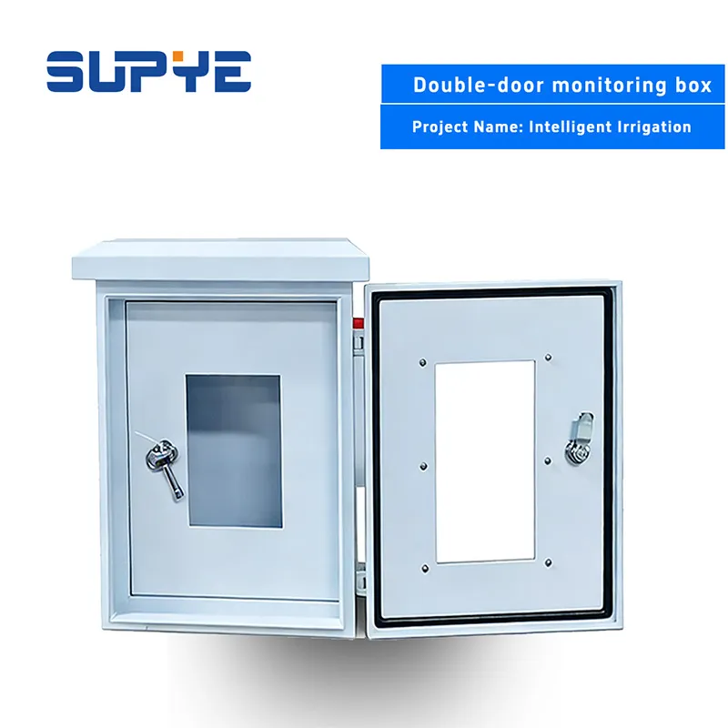 Новый стандарт в области интеллектуального мониторинга орошения  ——Премиум-корпус с двойными дверцами из металла
