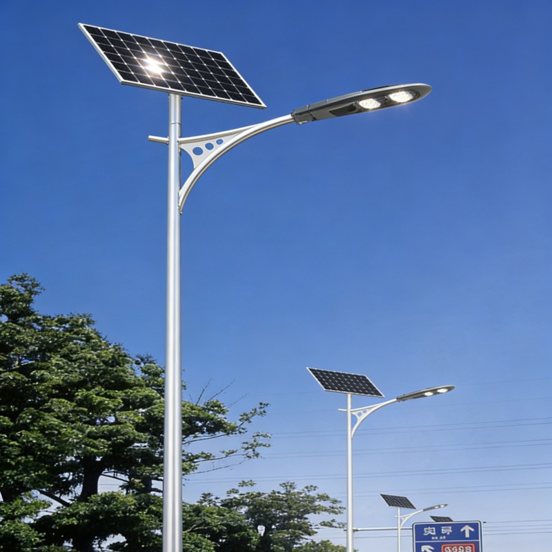 Опора для солнечного уличного фонаря 2