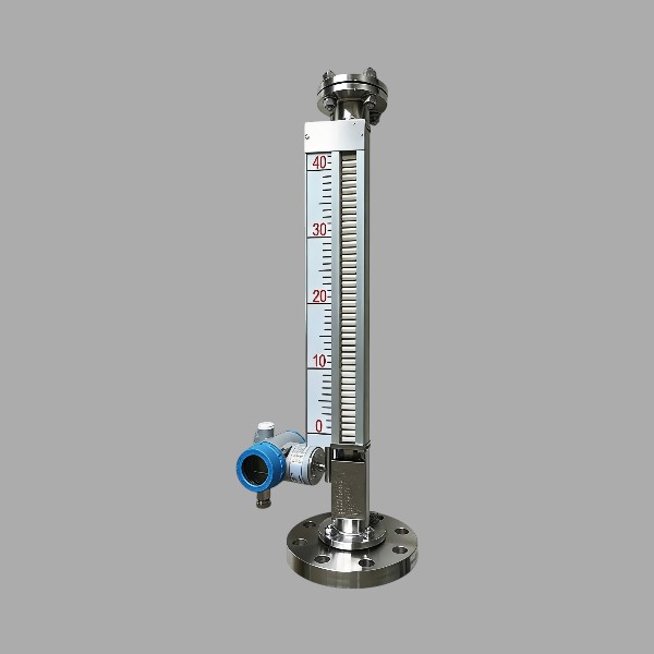 Магнитный поплавковый уровнемер верхнего монтажа