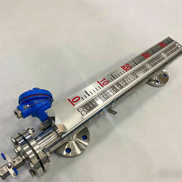 Магнитный поплавковый уровнемер (высокого давления фотоэлектрического типа)