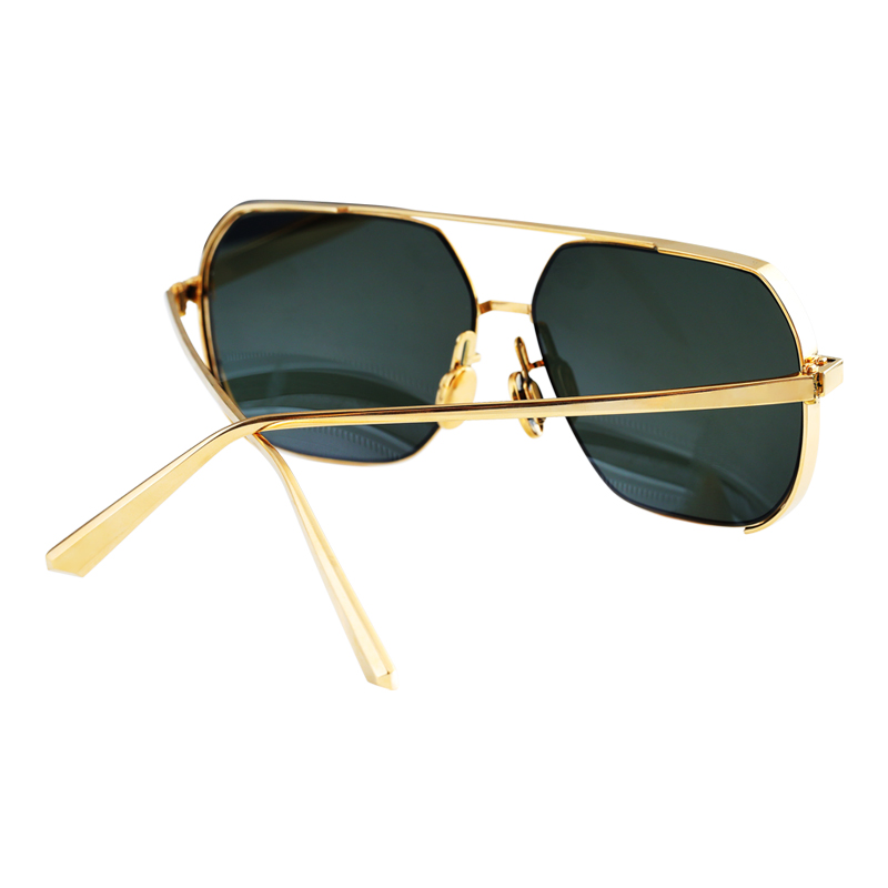 18K Gold Hard Gold Солнцезащитные очки