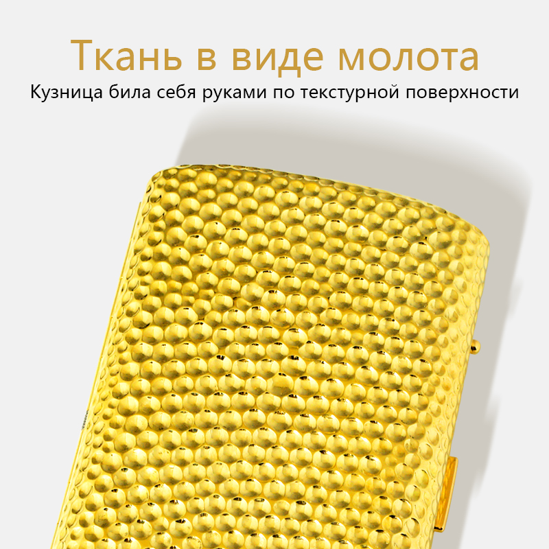 18K золотого золота молотка сигаретная коробка