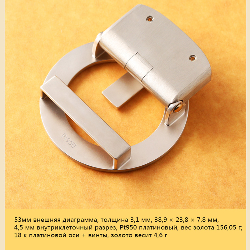 18K золотой пояс пряжки