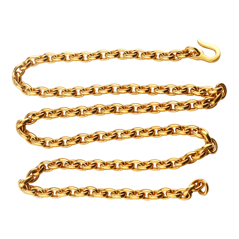 999 золотая цепочка для губ