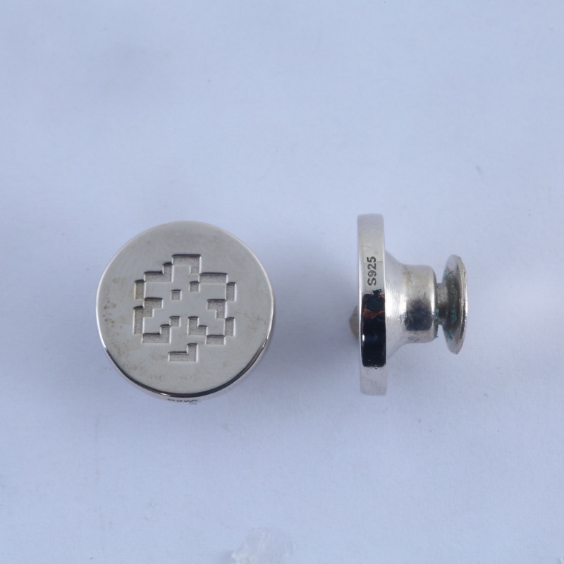 Пряжка в ковбойском стиле из серебра 925 пробы (модель 2)