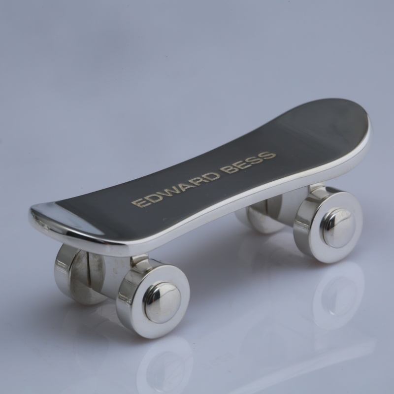 Серебряное украшение “Самокат” 925 пробы