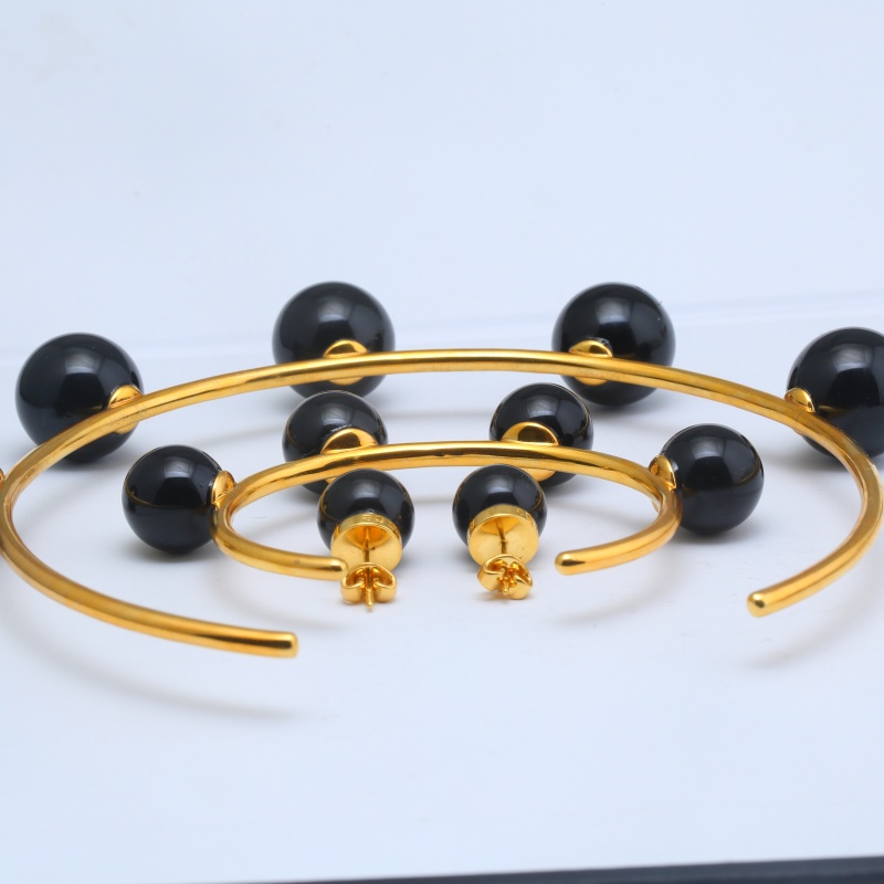 Позолоченный трёхпредметный набор